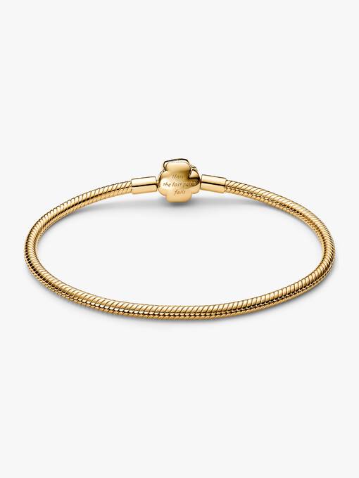 Disney Beauty and the Beast Enchanted Rose Snake Chain Bracelet 564019C01-18