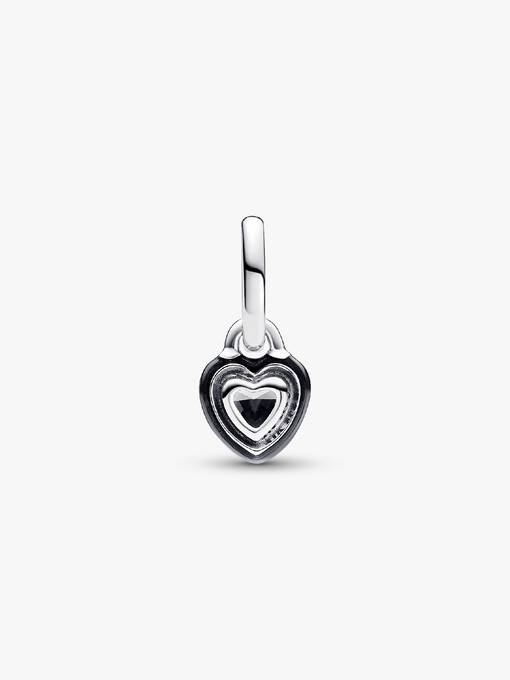 Pandora ME Black Chakra Heart Mini Dangle Charm 793042C01